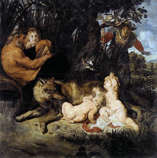 Peter Paul Rubens Romulus and Remus. China oil painting art